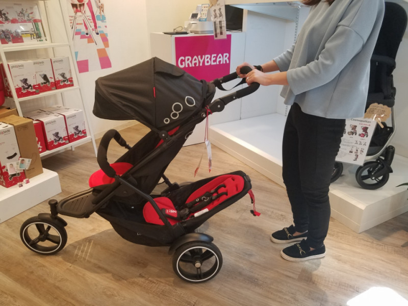 ２人乗りコンパクトベビーカー！　Phil&teds Dot3 buggy★