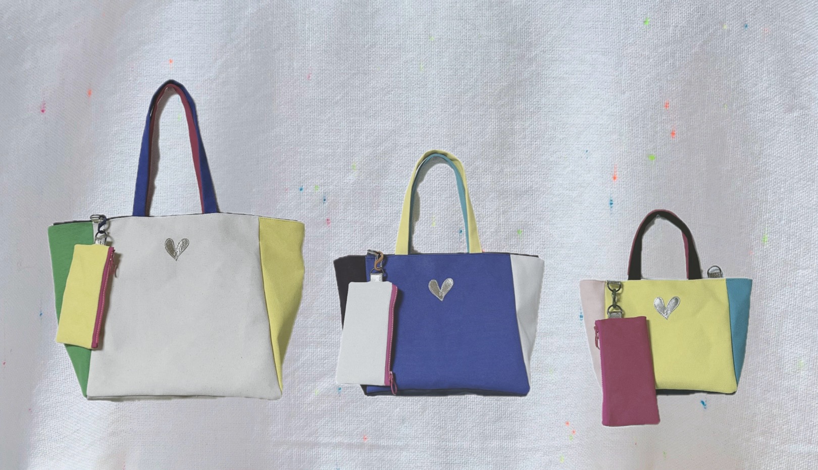 \ イエッタの「イニシャルトート」できました🧵👜 //