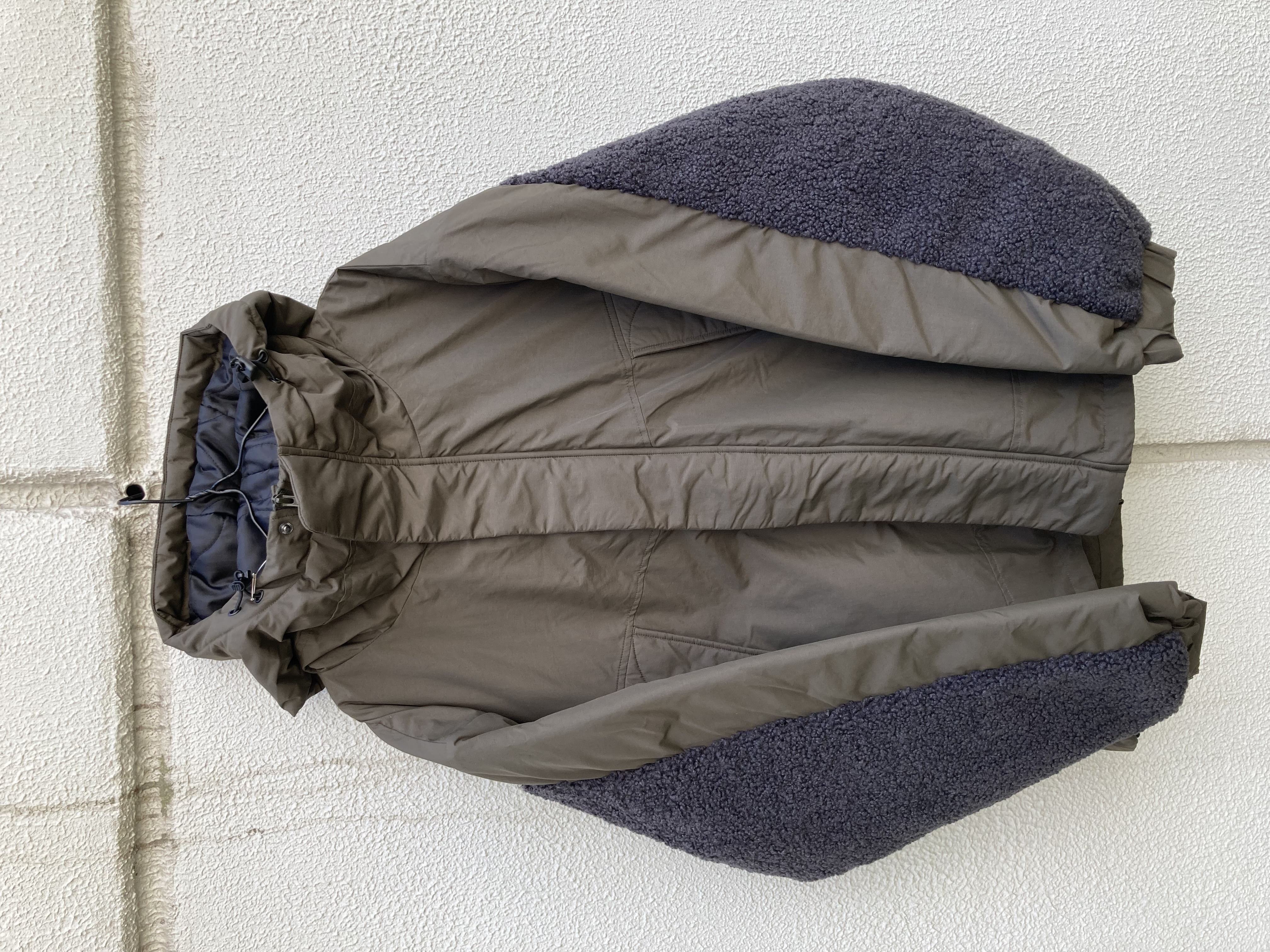 【cabo original】insulation Fur Sleeve COAT