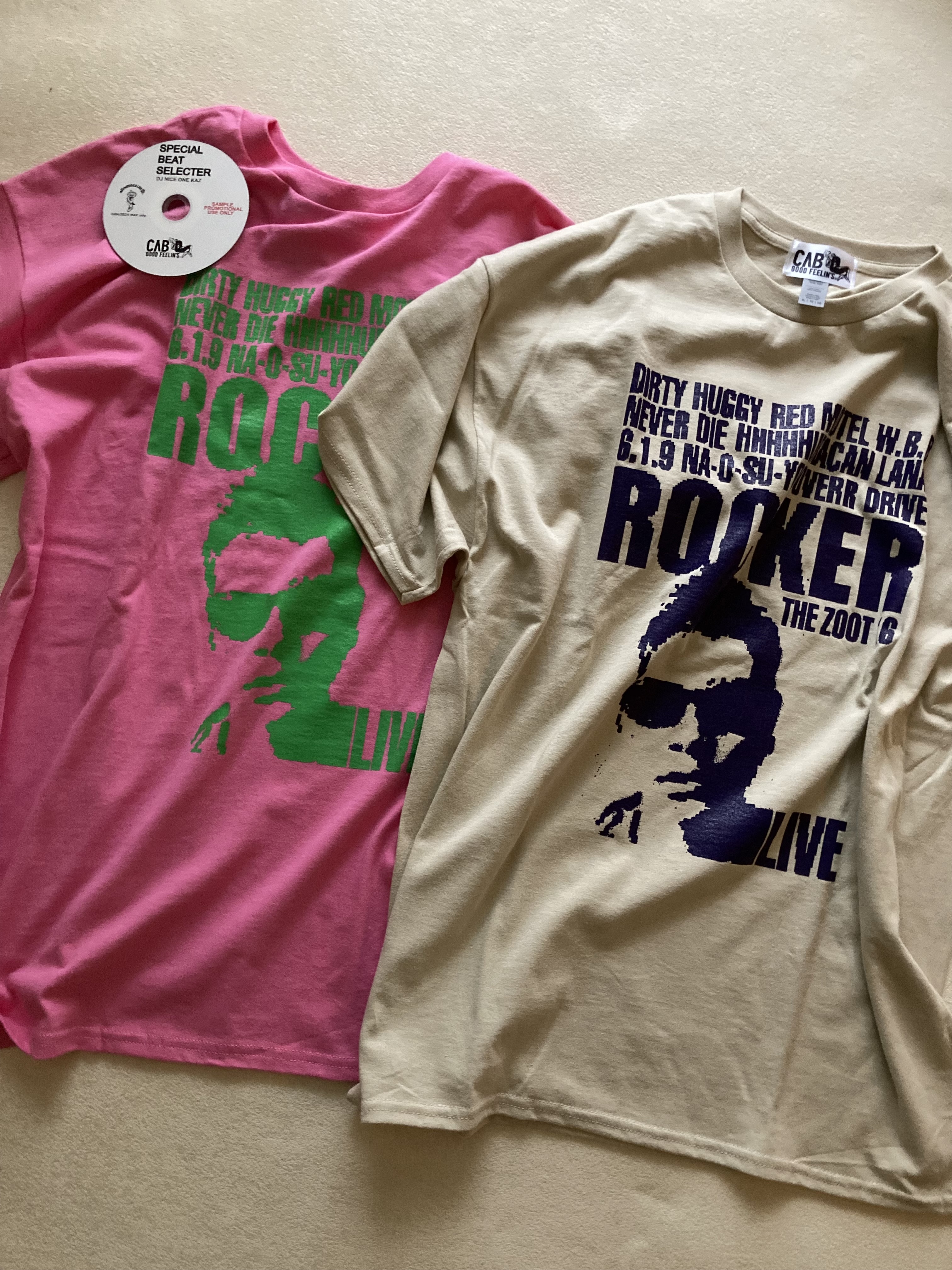 【zootsunrisesounds+cabo】t-sh Rocker 16+extraCD-R