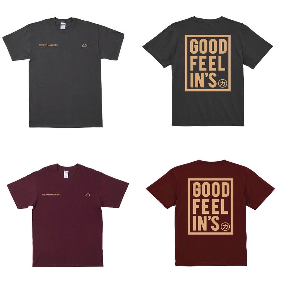 【受注生産】RETIRED NUMBER Tshirts
