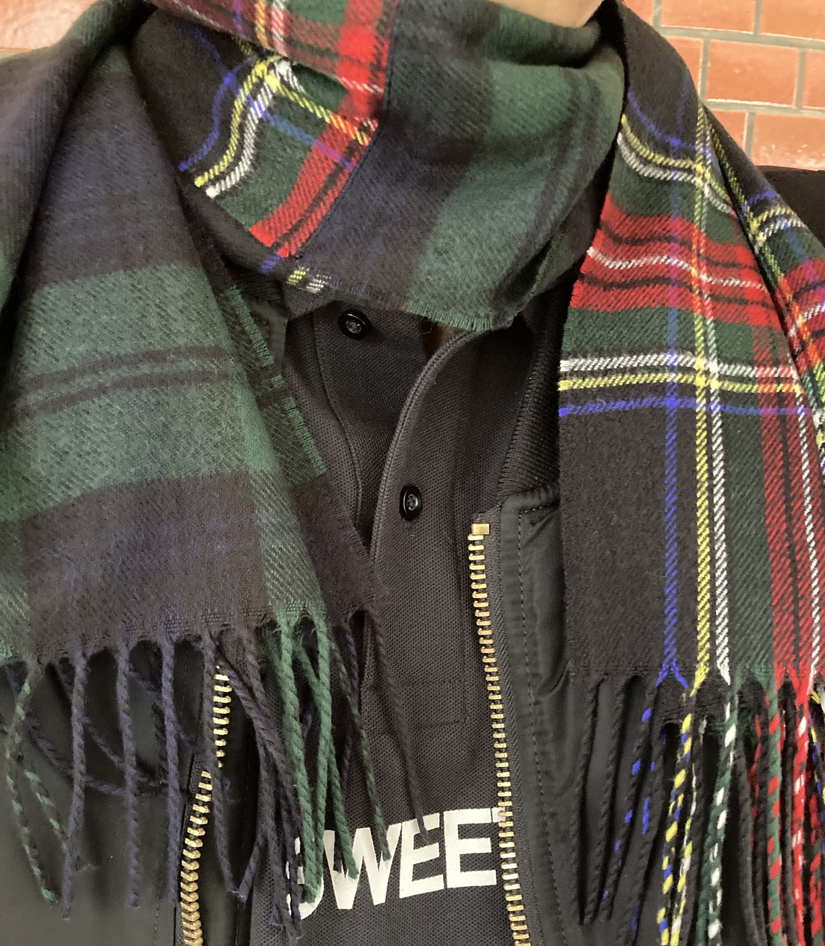 【cabo orginal】bicolor muffler