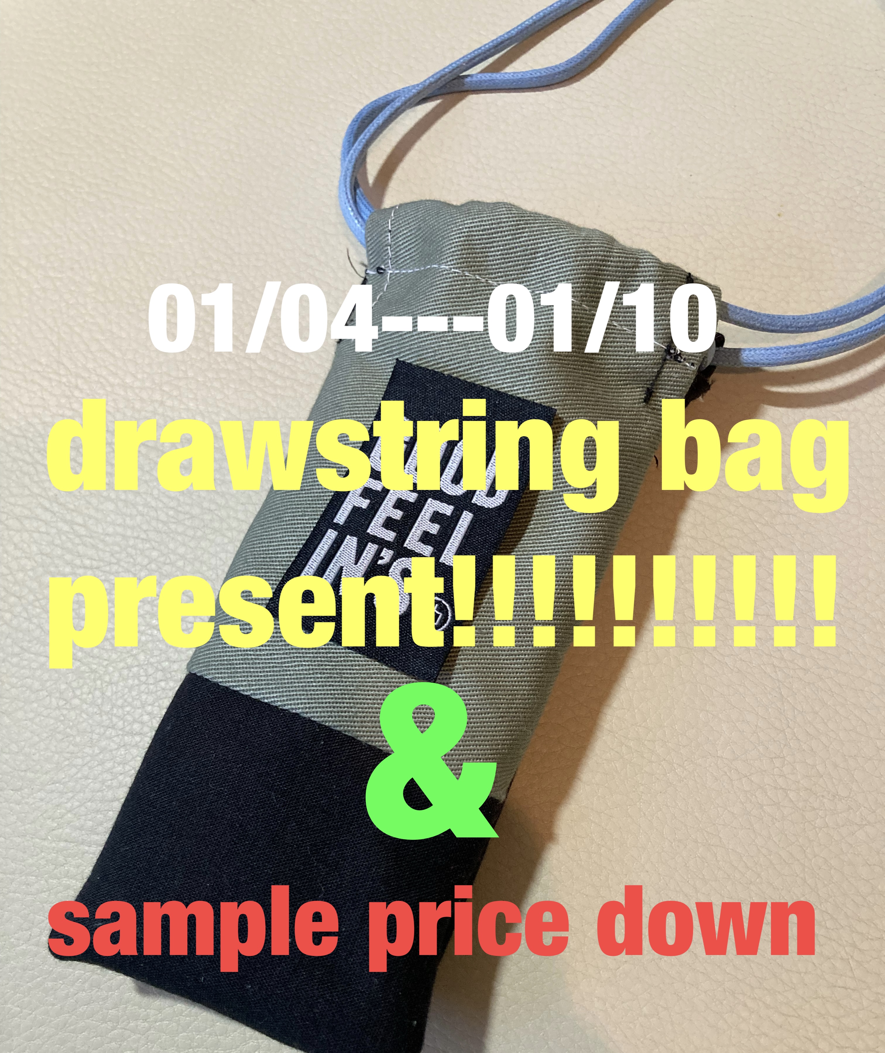 Drawstring bag present!!!