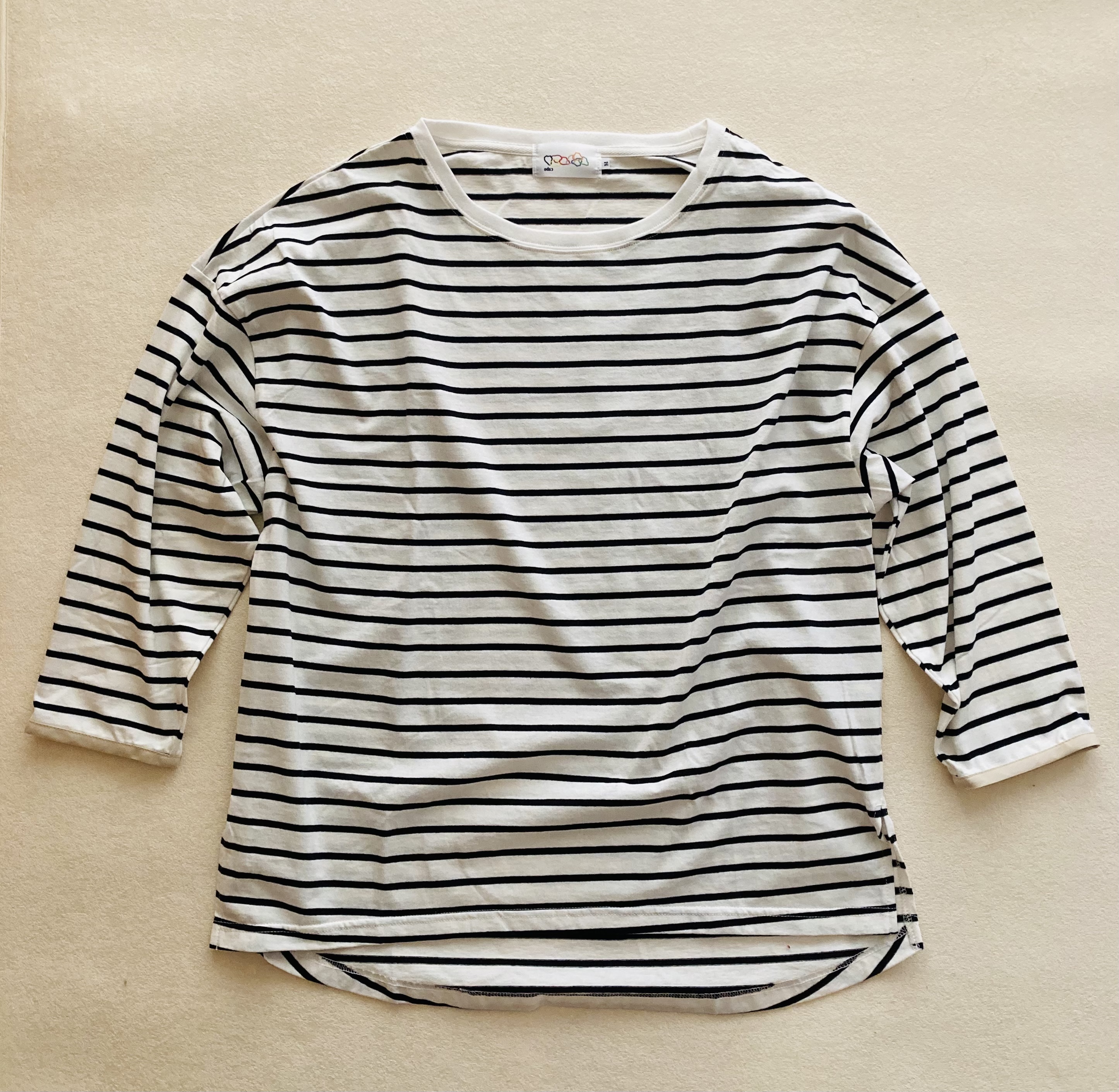 border piping L/S T shirts