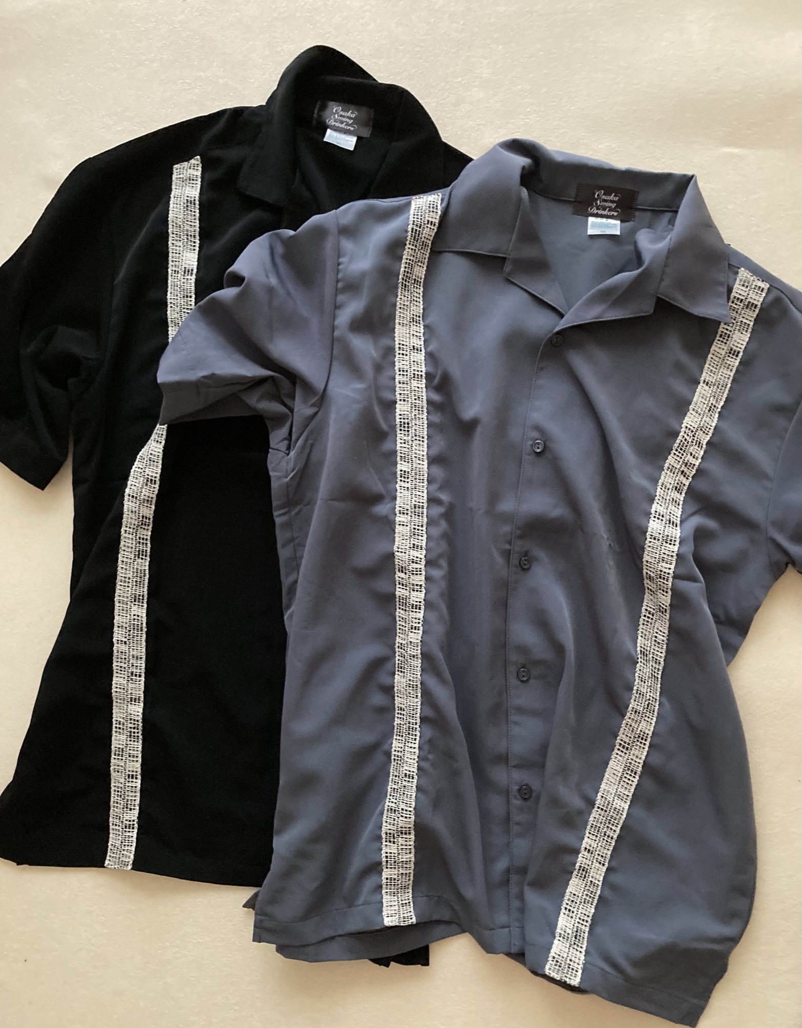 open collar short sleeve  shirts