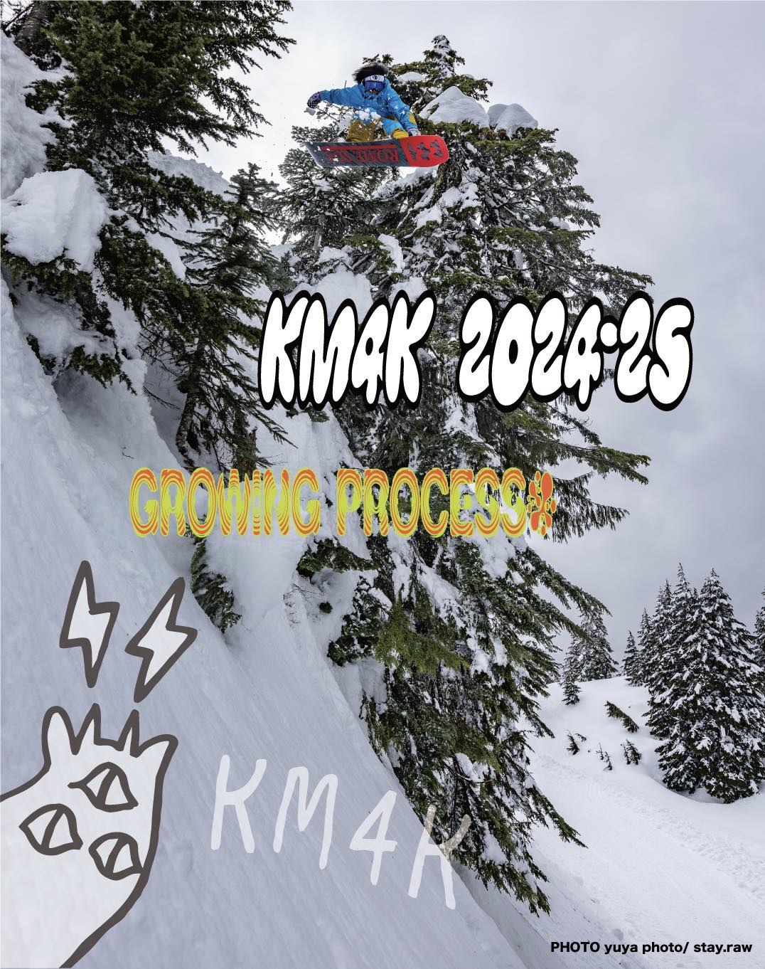 KM4K SNOW 24-25 予約オーダー受付開始です！