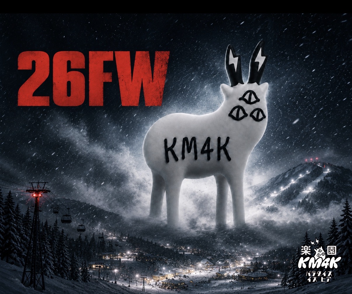 KM4K 26 FW アパレル 受付スタート!