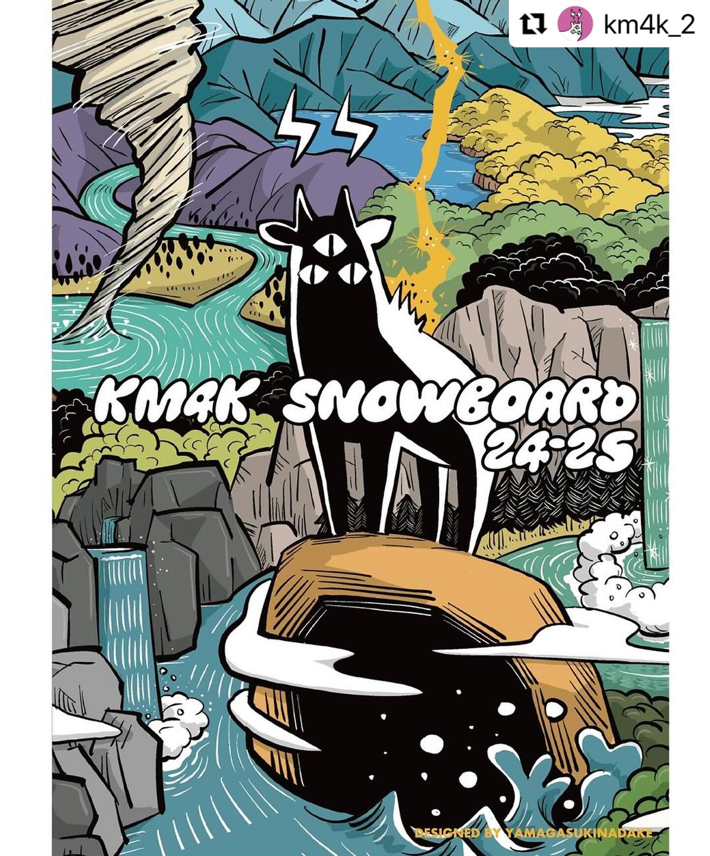 KM4K SNOWBOARDS 24/25　が遂にローンチされました！