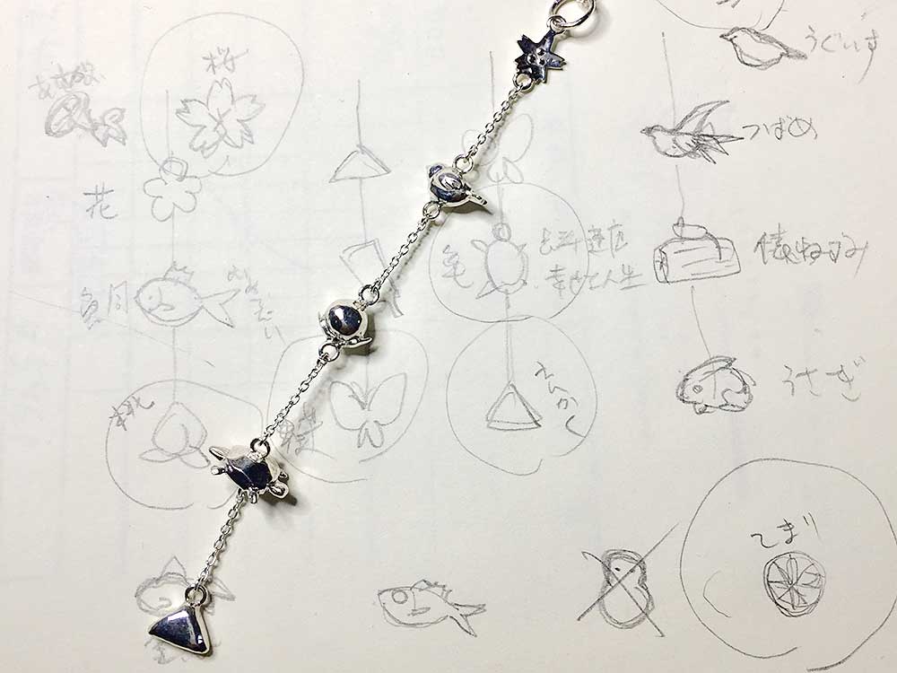 【日本のカタチ】吊し雛のペンダント