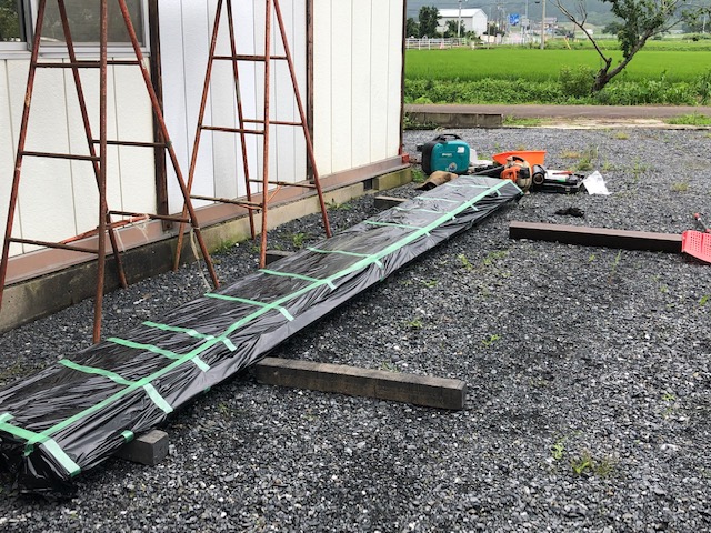 工事中！！！やっとこれで・・・