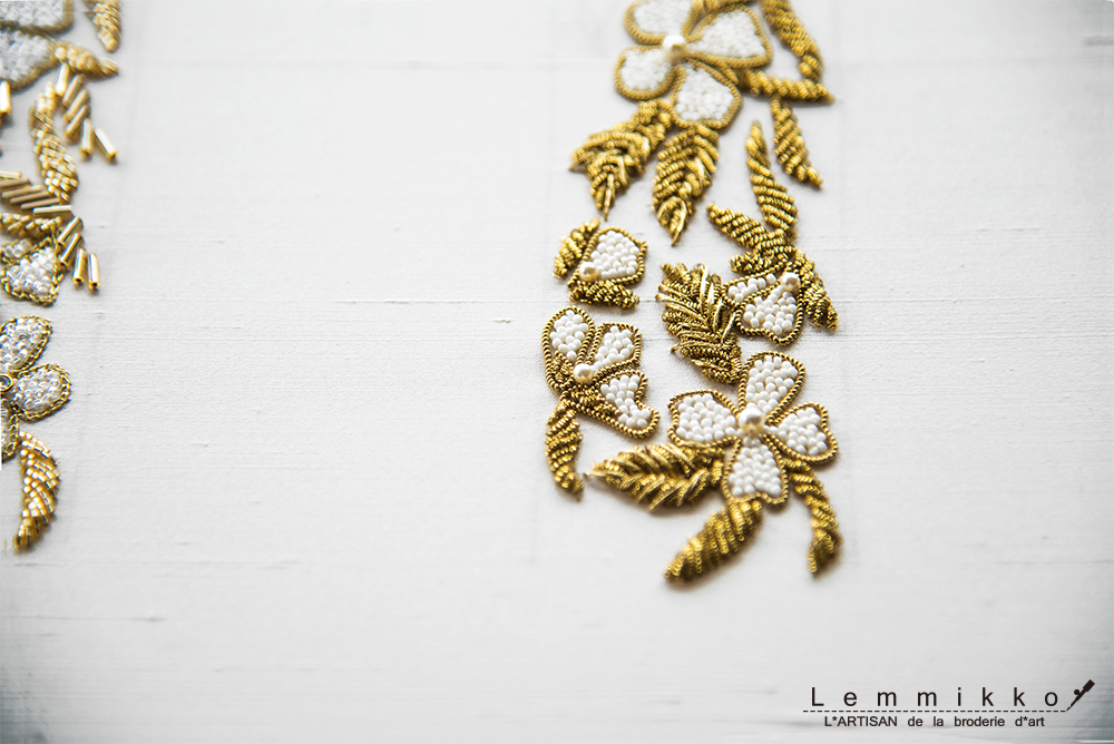 – atelier – ゴールドワークの刺繍