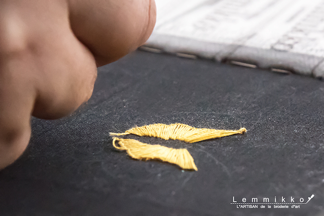 - atelier - お花の刺繍