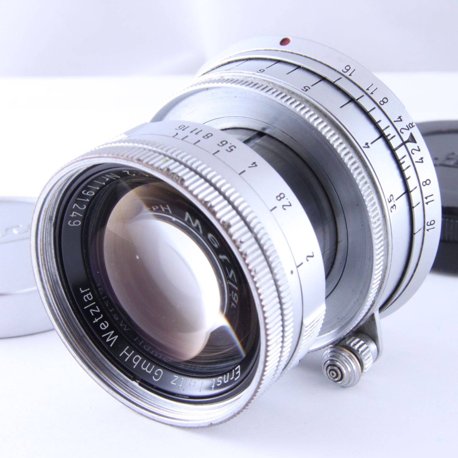 Summicron f=5cm 1:2 (ライカ Mマウントレンズ) (第１世代 沈胴式) 