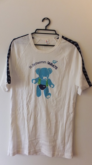 ～企業物古着を通して世界を知る～　世界水泳　1978年ベルリン大会　arena Tシャツ　L
