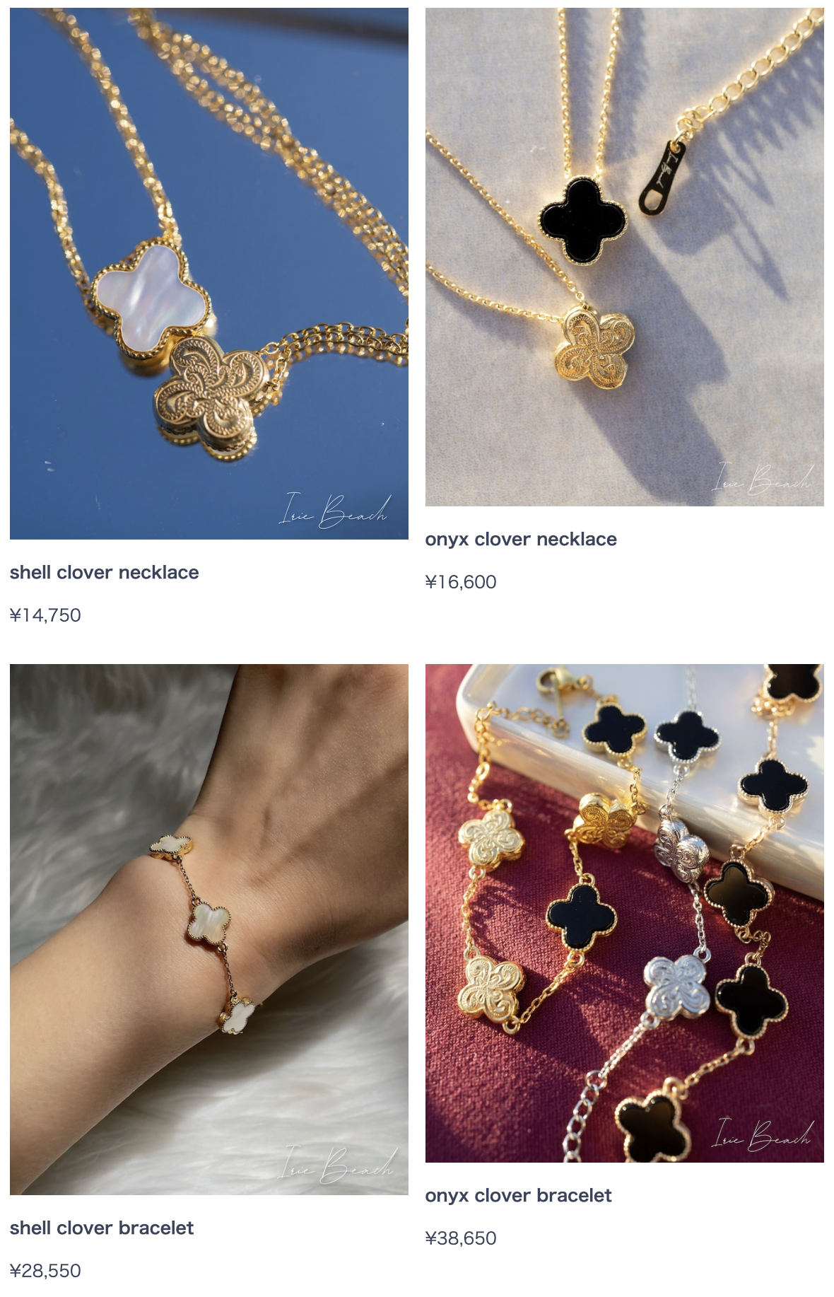 【🍀幸運のクローバーを纏って✨】  天然素材アクセ特集💛