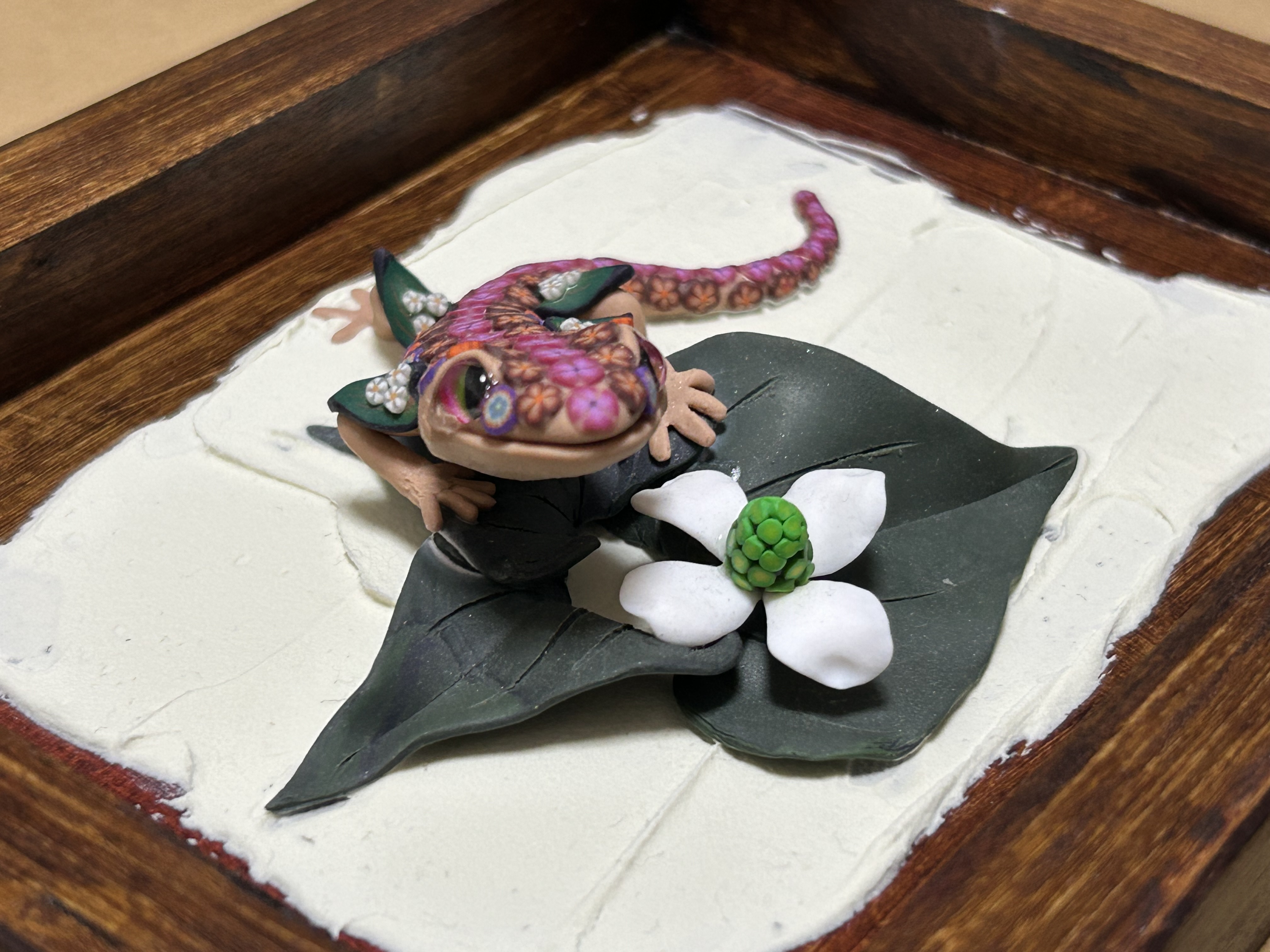 作品ラインナップ“ハナガラヤモリ〈mimamo〉”