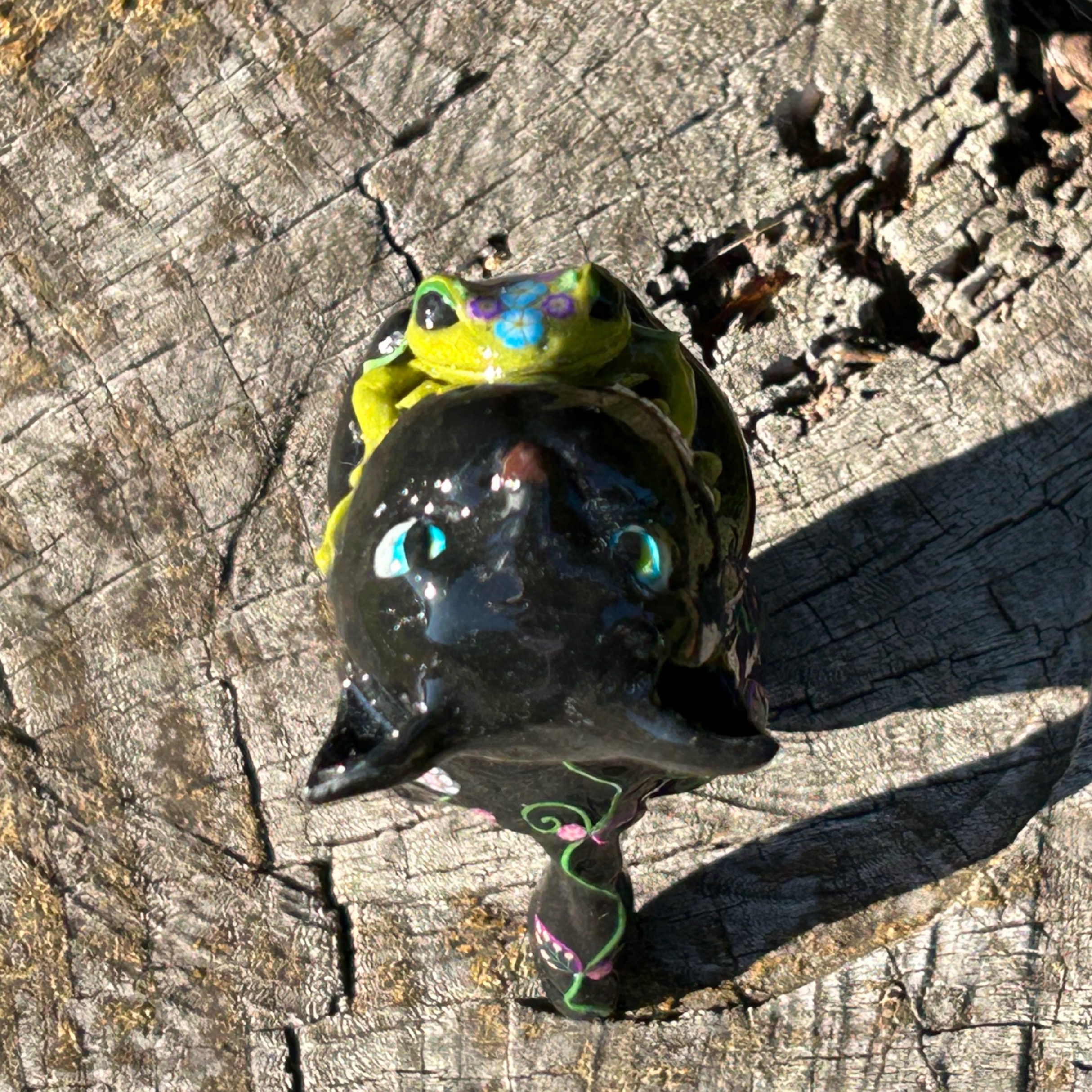 見上げる視線に気付いてほしい黒猫シリーズ