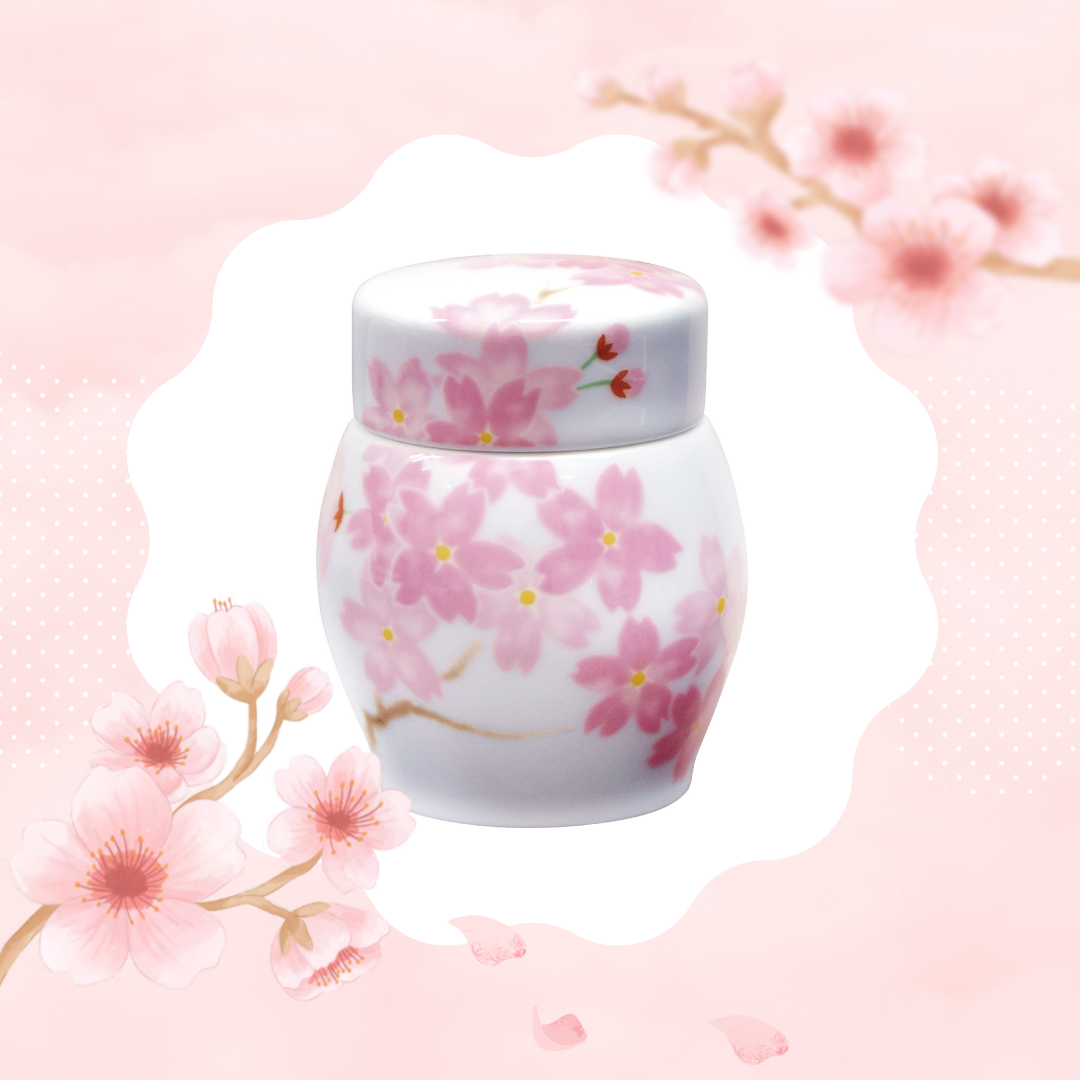 春の訪れと共に選びたい花・桜のミニ骨壷のご紹介です！