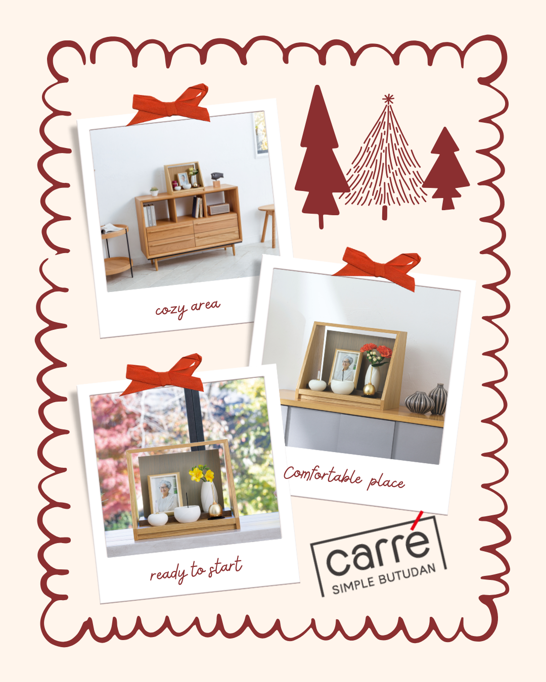 今なら年内に届くんじゃないかな手元供養商品のご紹介・今回はミニ仏壇「カレ」です!