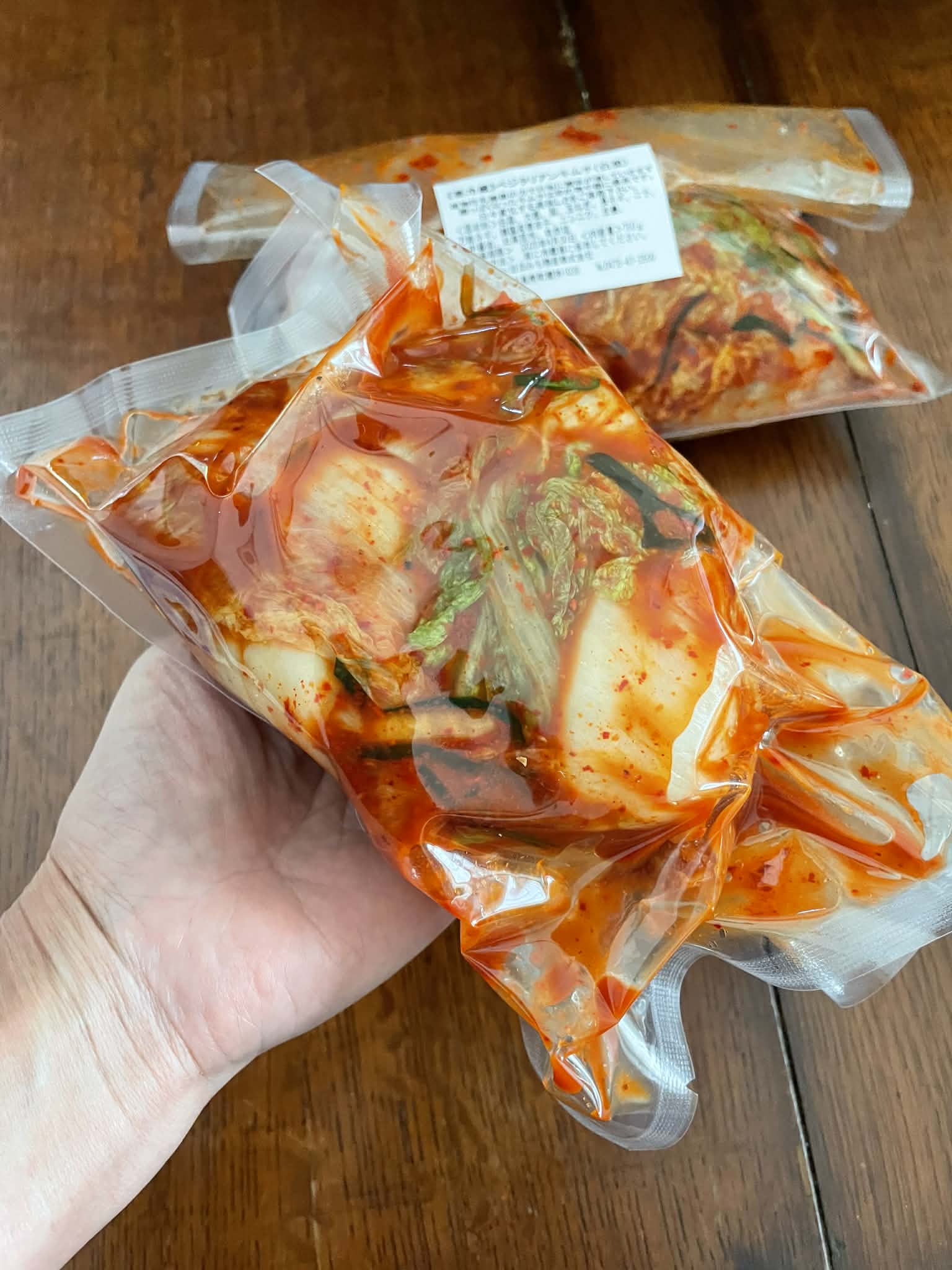 今年も美味しいベジタリアンキムチが出来ました(^^♪