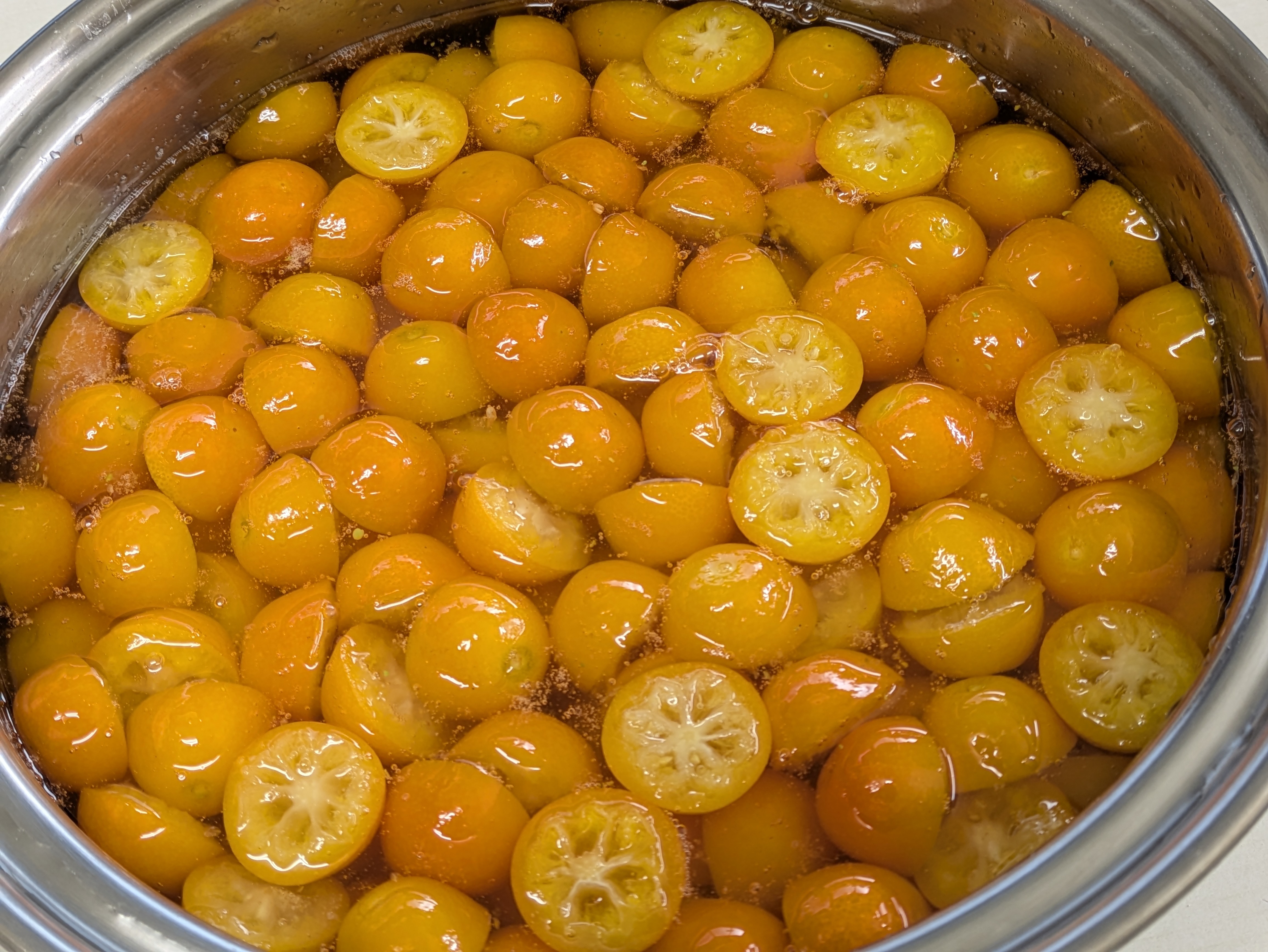 きんかんコンポートはのどに良い