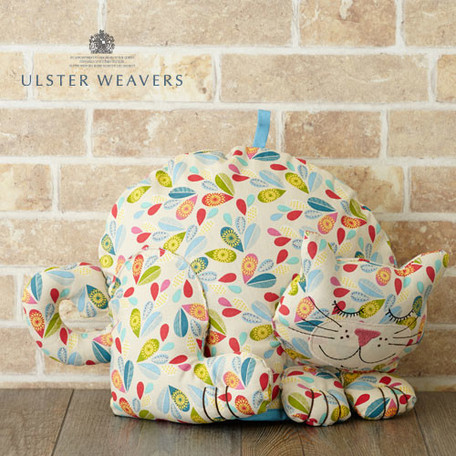 【英国雑貨】英国王室御用達の老舗ブランドアルスターウィーバーズのカラフルキャット ティー コージー