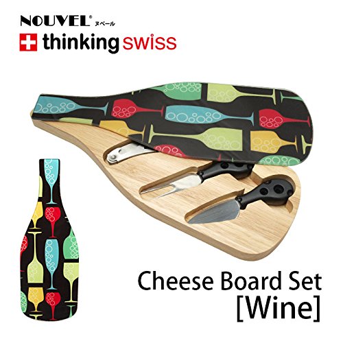NOUVEL（ヌベール）ワインオープナー付 チーズカッティングボード♪