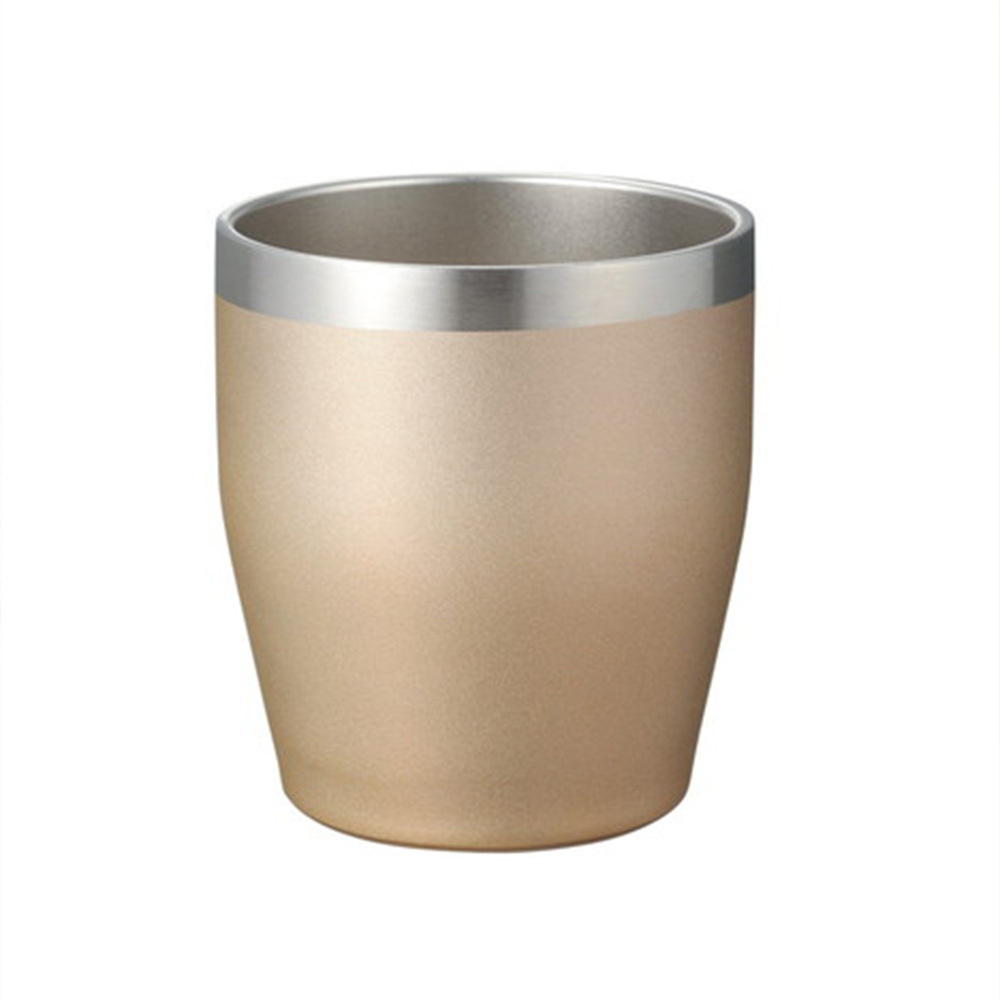 シャンパンゴールドでおしゃれなタンブラー