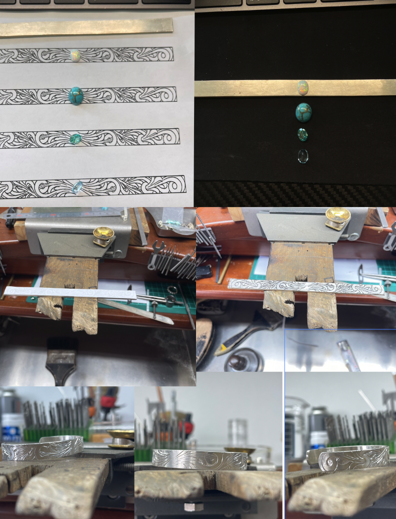 完全ハンドメイド＆セミオーダーバングル紹介