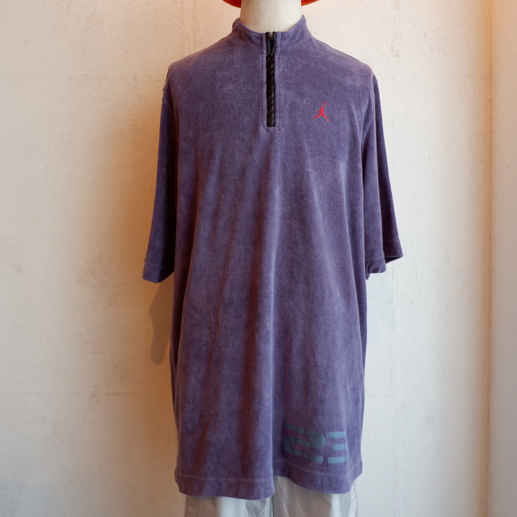 USA古着 nike jordan pile cut&sew