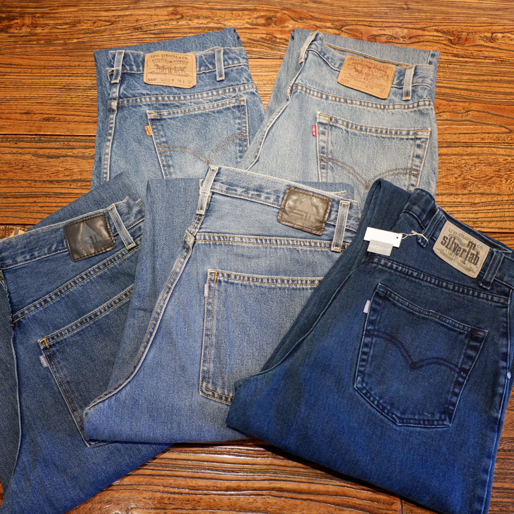 Levi's  550 ＆ silvertab入荷しました。