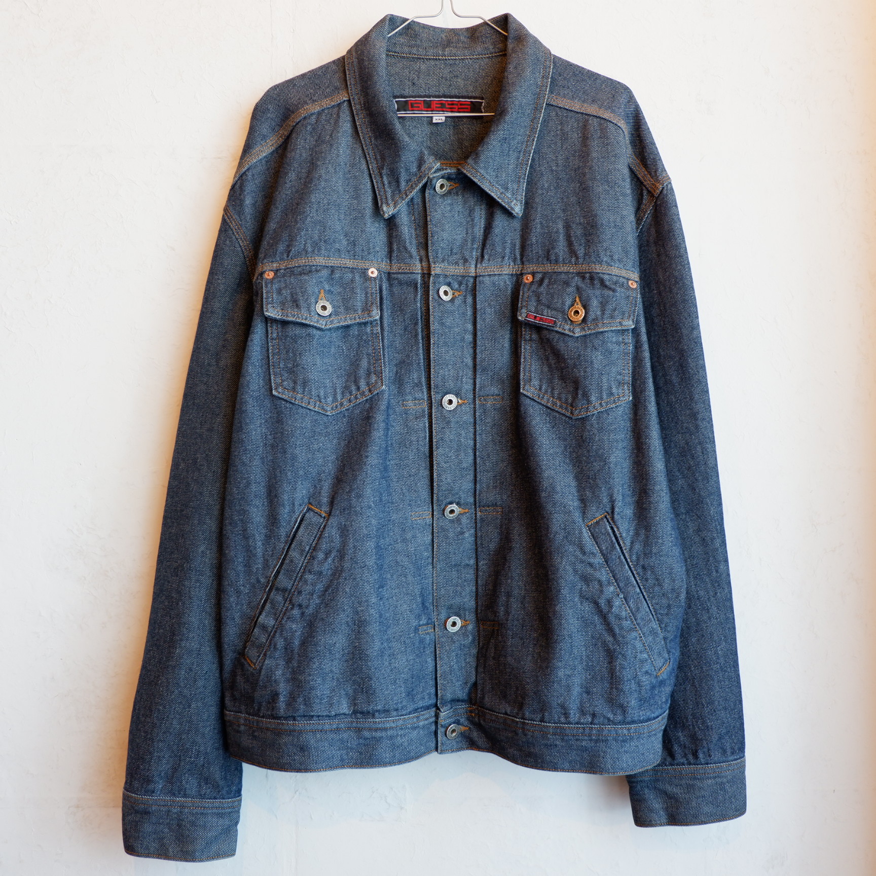 USA製 guess "2nd type" over denim jacket