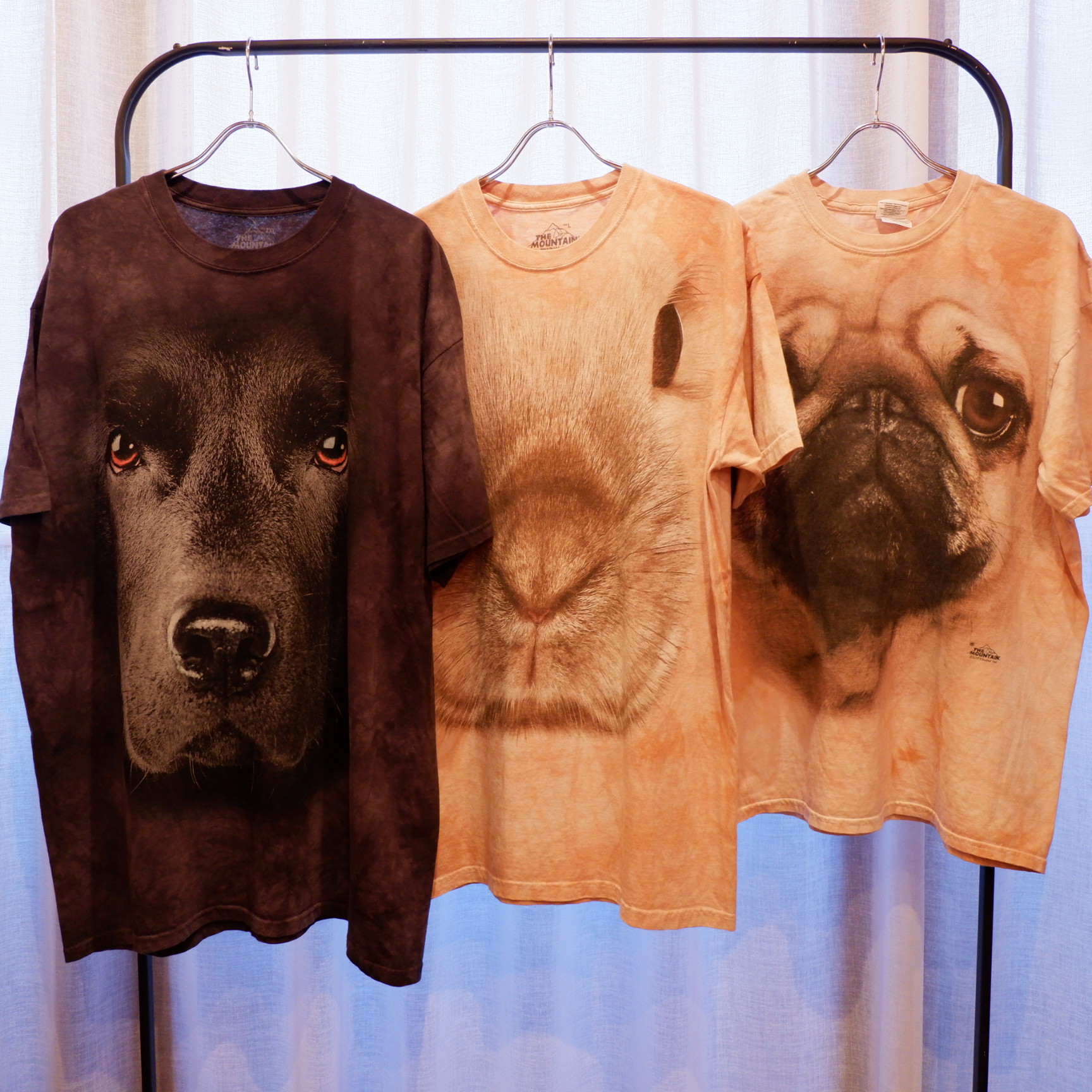 "The Mountain" animal t-shirts