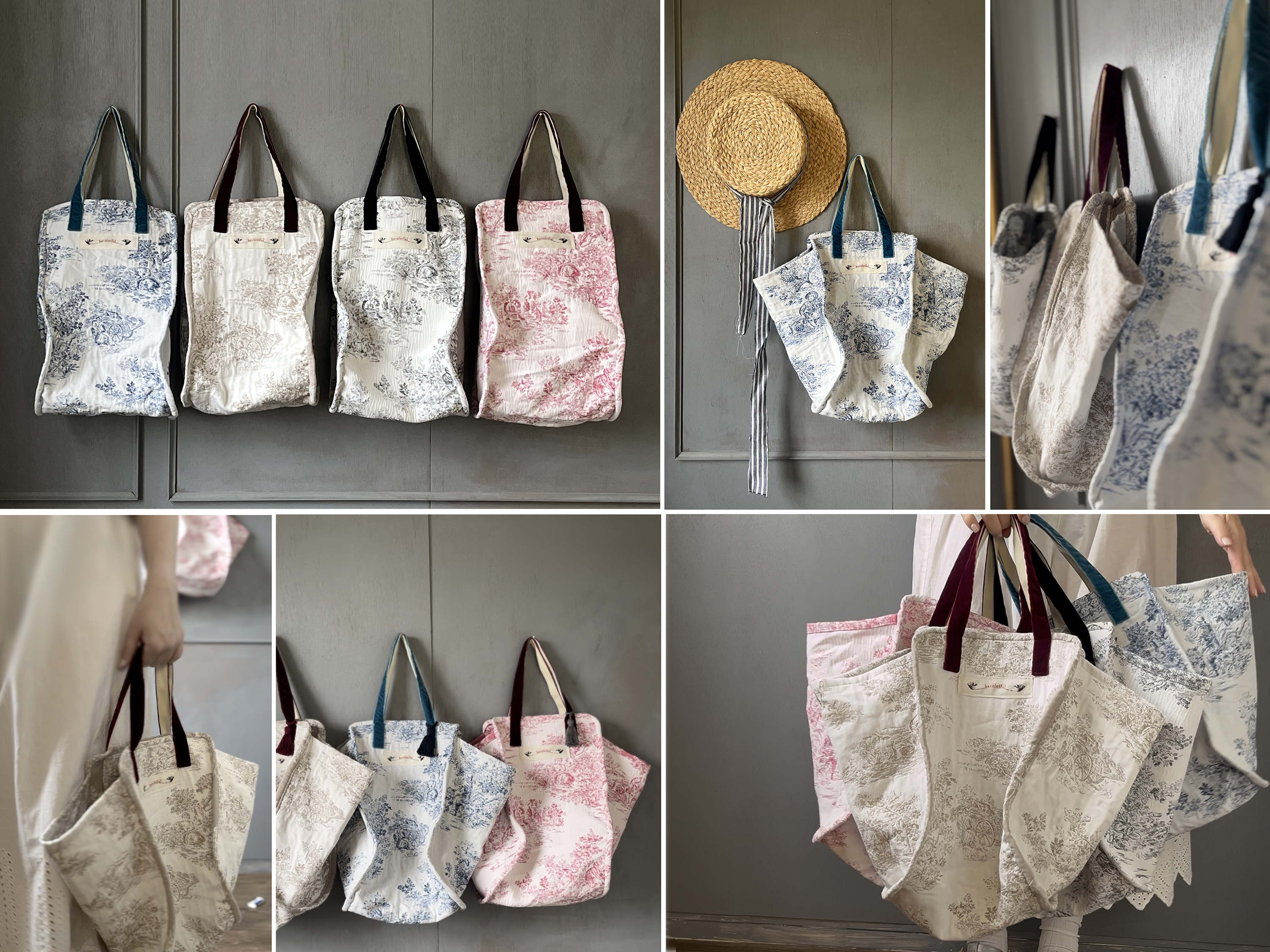 トワルドジュイ×立体デザイン。バボレフルの新作バッグできました。