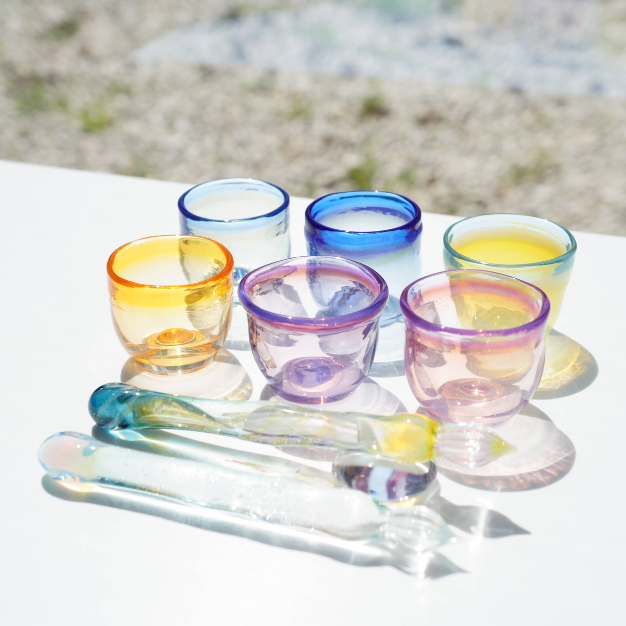 3/28(土)21時から耐熱おちょことガラスペンを販売開始します。