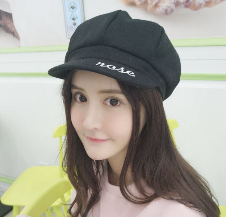 大人女子にむけた海外トレンドファッションとして、こちらのキャスケットは当通販オススメ品です♪