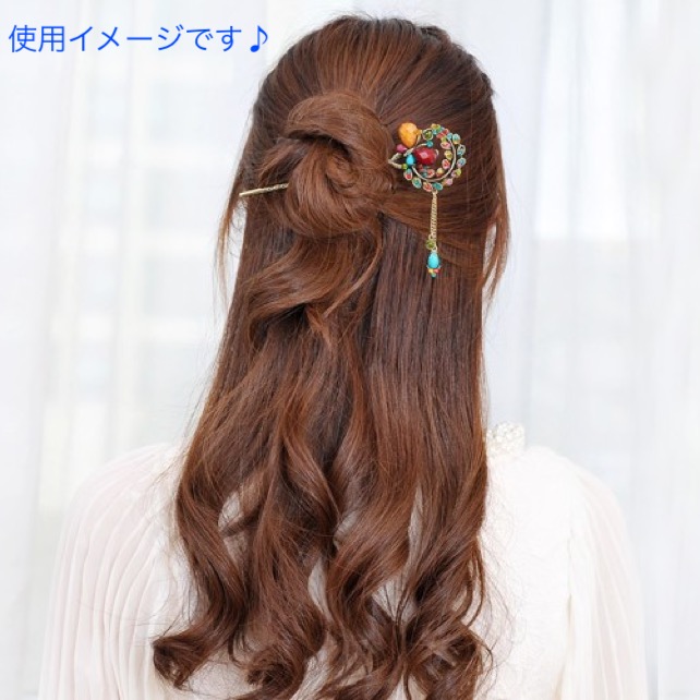 大人女子にむけた海外トレンドファッションとして、こちらの【かんざし】は当通販オススメ品です♪  