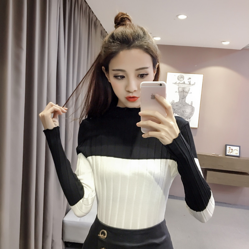 大人女子にむけた海外トレンドファッションとして、こちらのリブニットは当通販オススメ品です♪