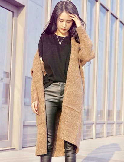 大人女子にむけた海外トレンドファッションとして、こちらのコーディガンは当通販オススメ品です♪
