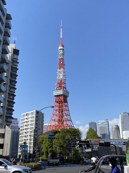ブログ：9月7日 東京タワー