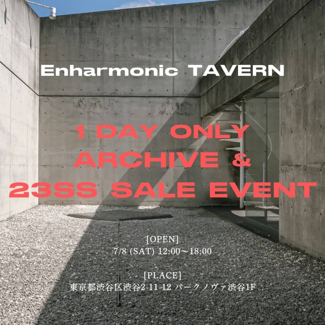 1 DAY ONLY ARCHIVE & 23SS SALE EVENT