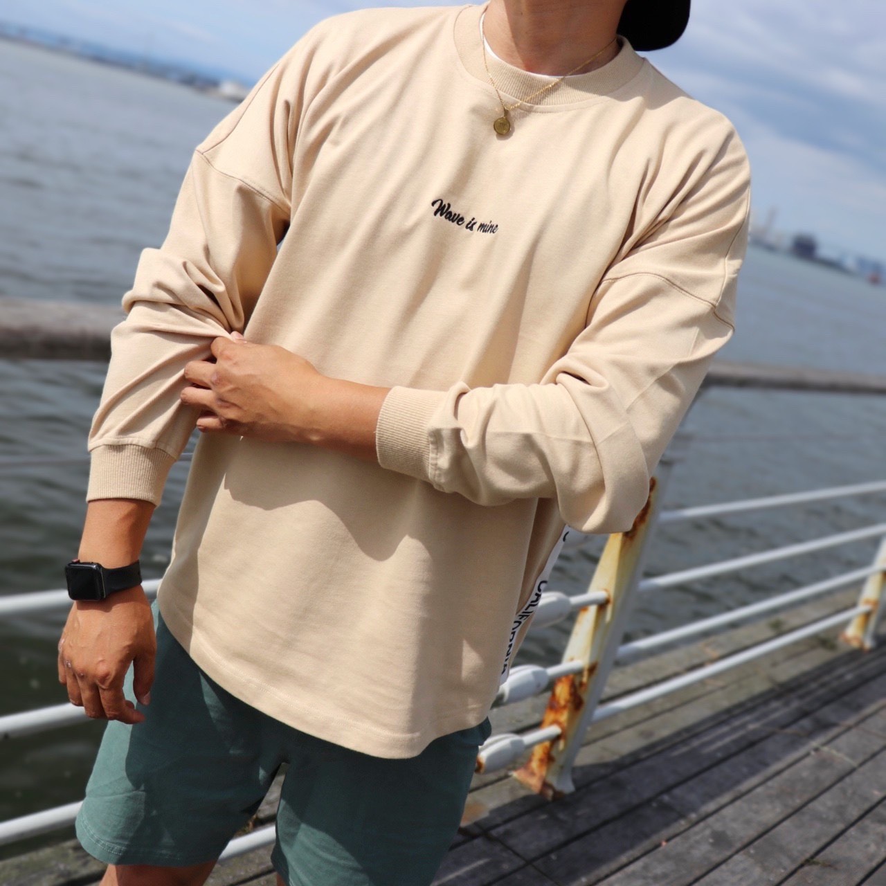 春の人気アイテム☆Oversized Long Sleeve Tee