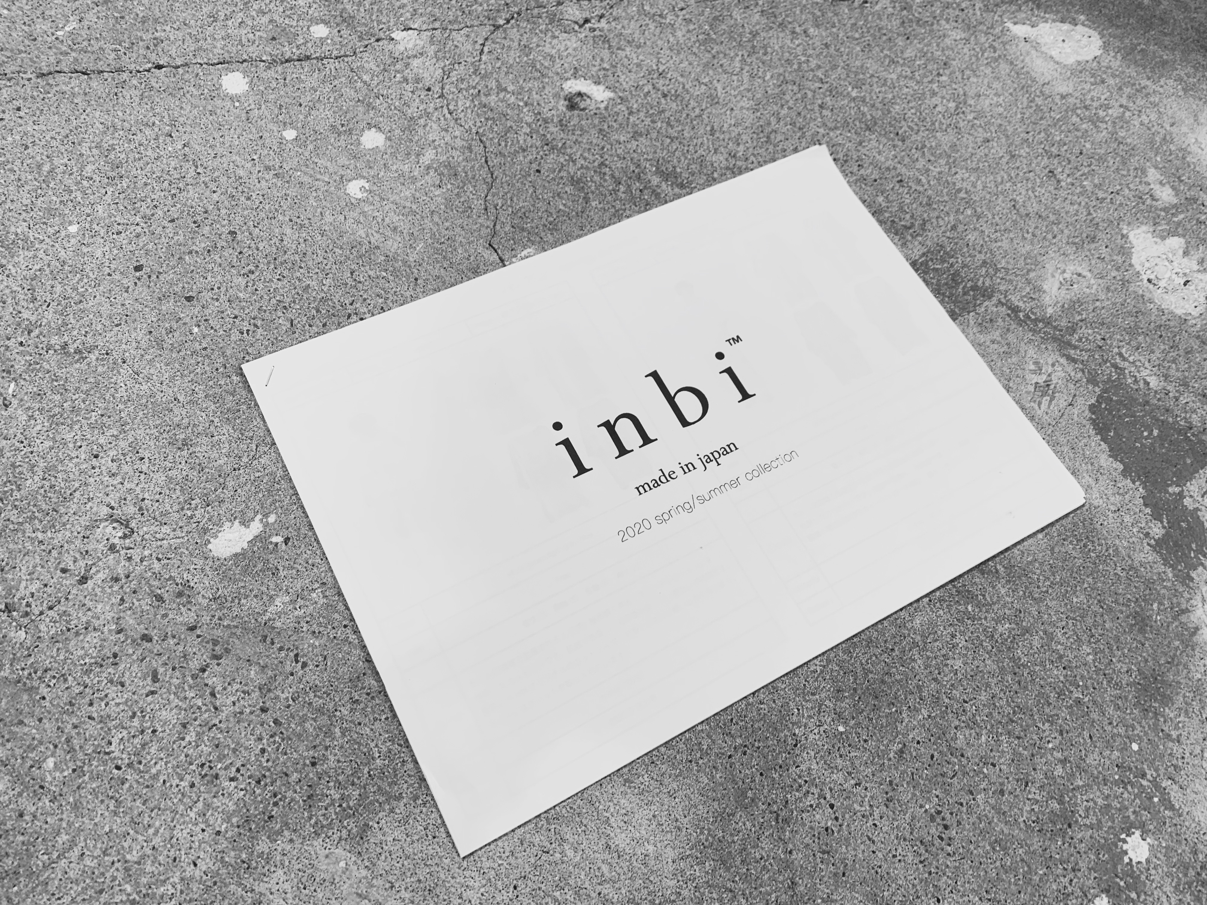 【event】 inbi 展示受注会 開催決定。