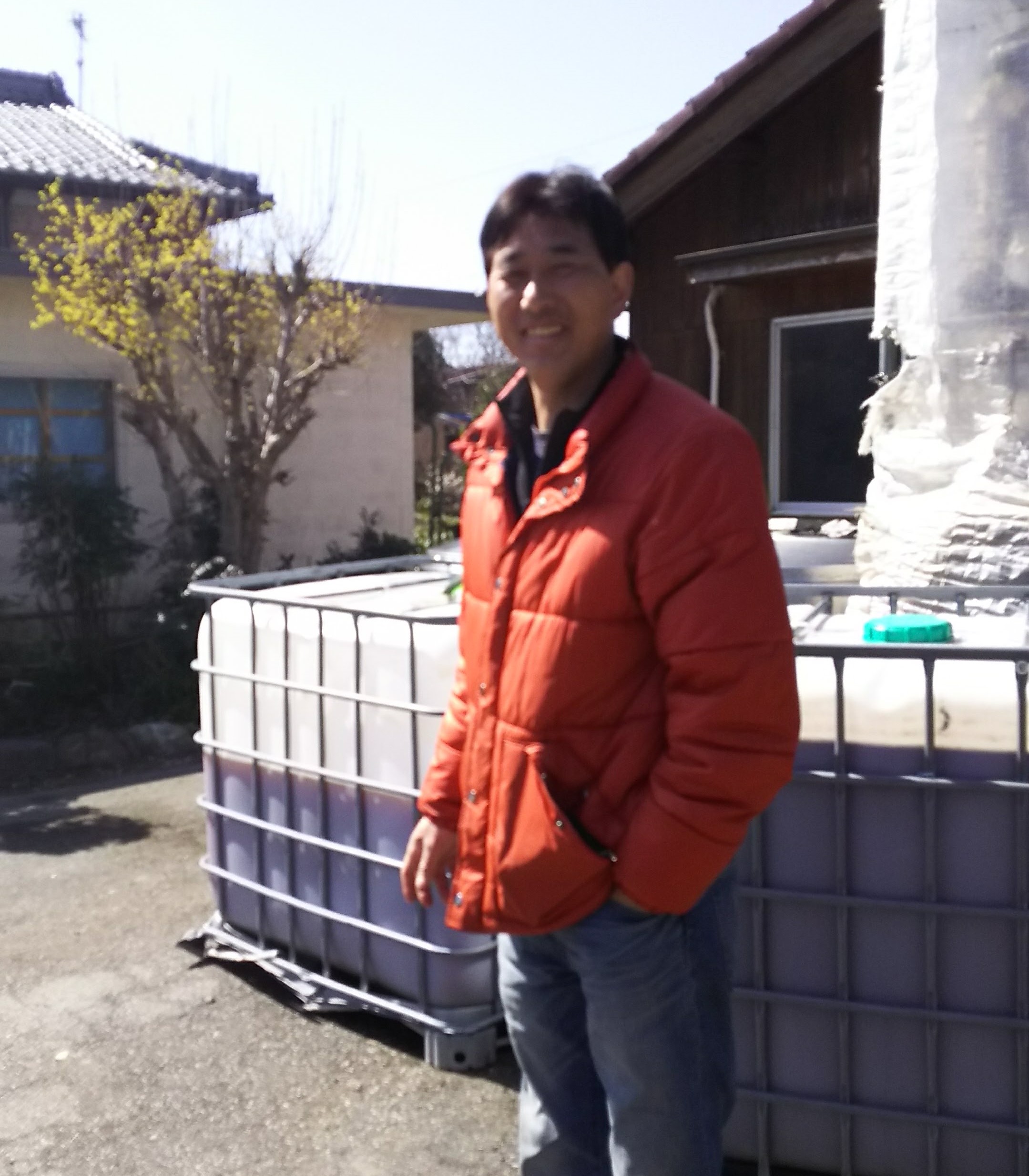 田圃は雪の下です