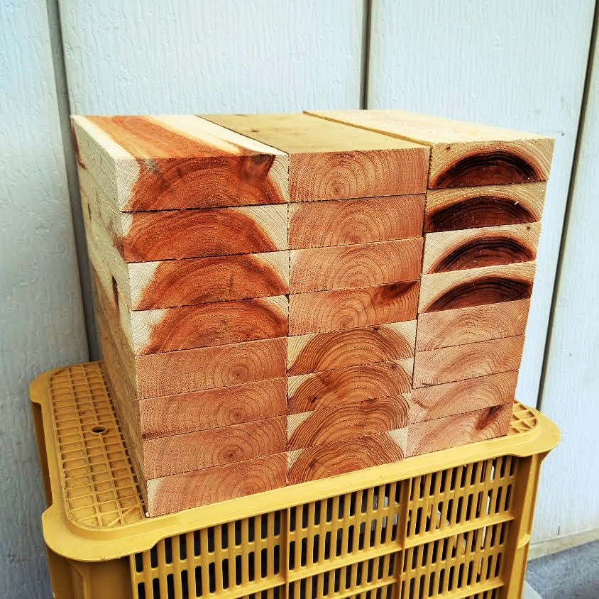 日本ミツバチ　重箱式　巣箱材