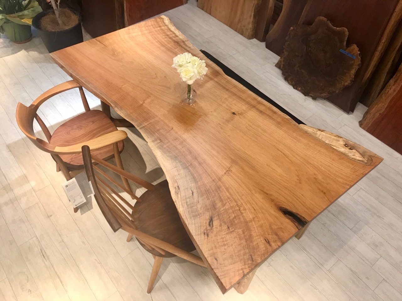 【NEW】浅草店にクス・クルミの一枚板が入荷しました！SALE開催中！
