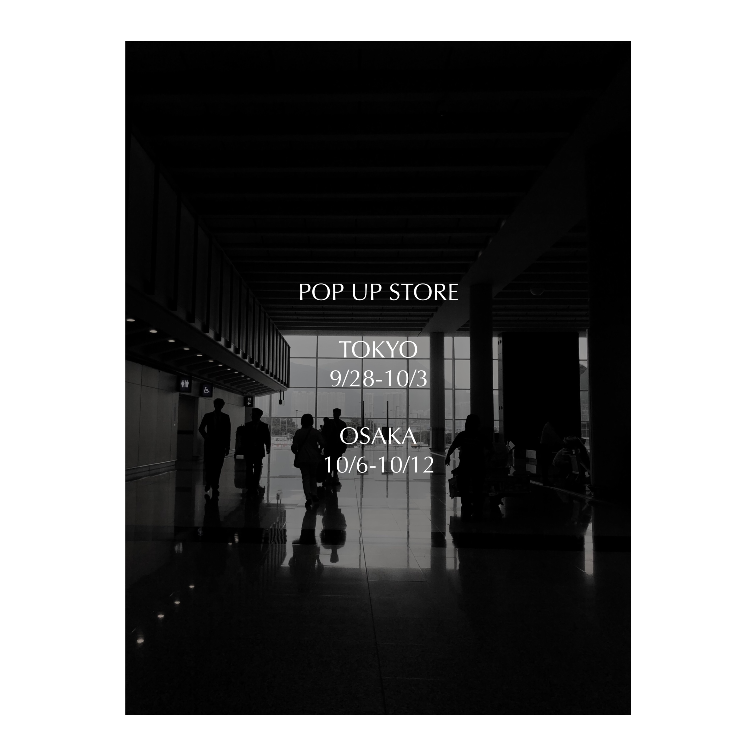 イベント：POP UP STORE（大阪） 阪急梅田 10/6-10/12