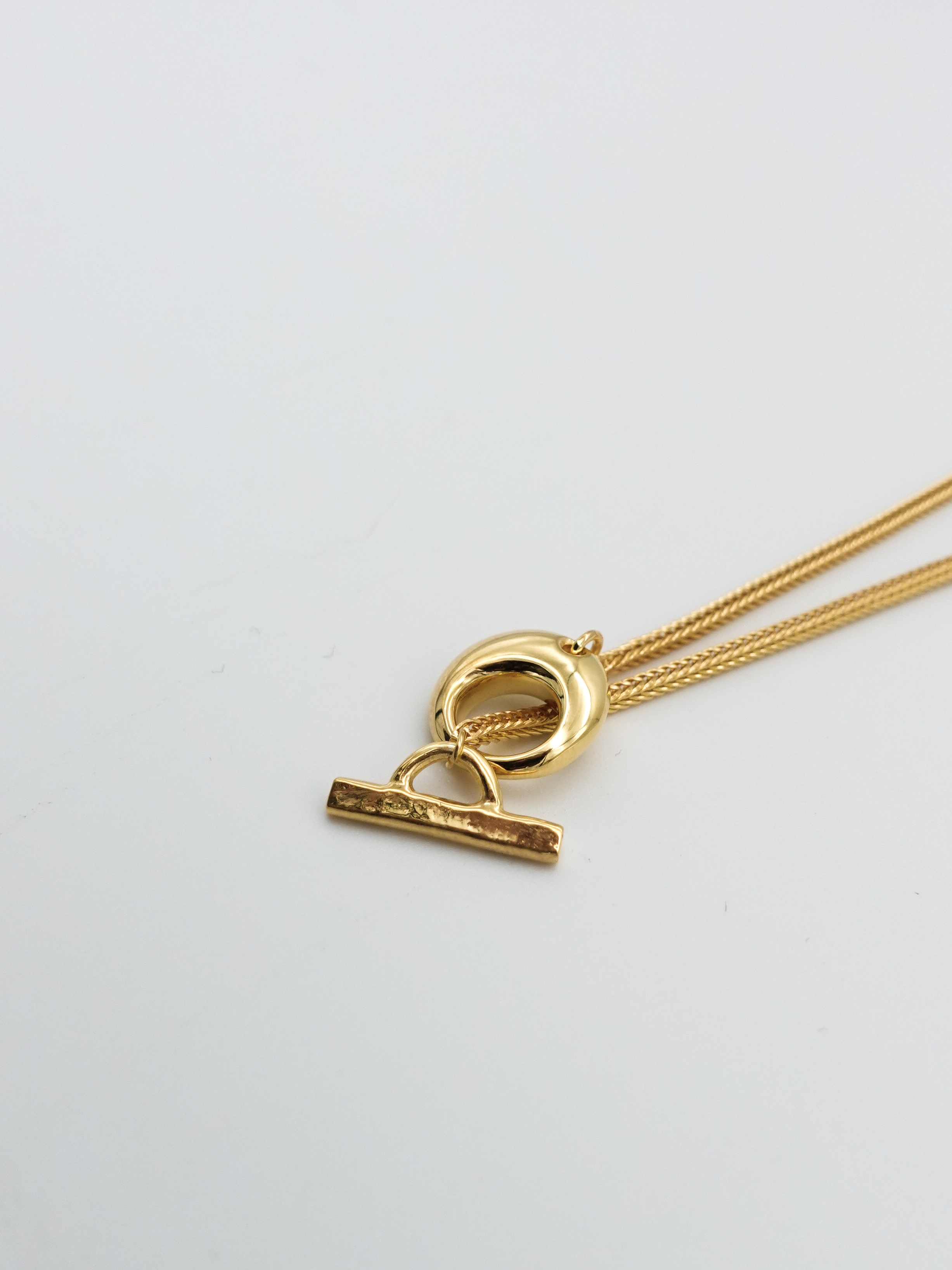 新色：lilos ssl lariat necklace gold