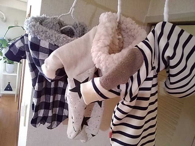 新作♡暖ったかパーカー出来ました(o^^o)