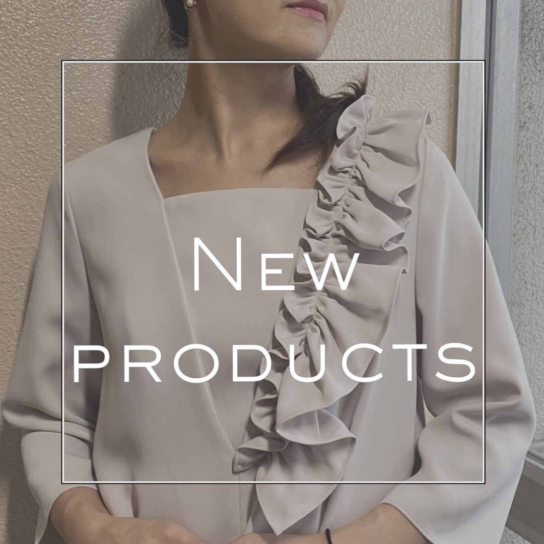 new stock フリル付きセットアップ